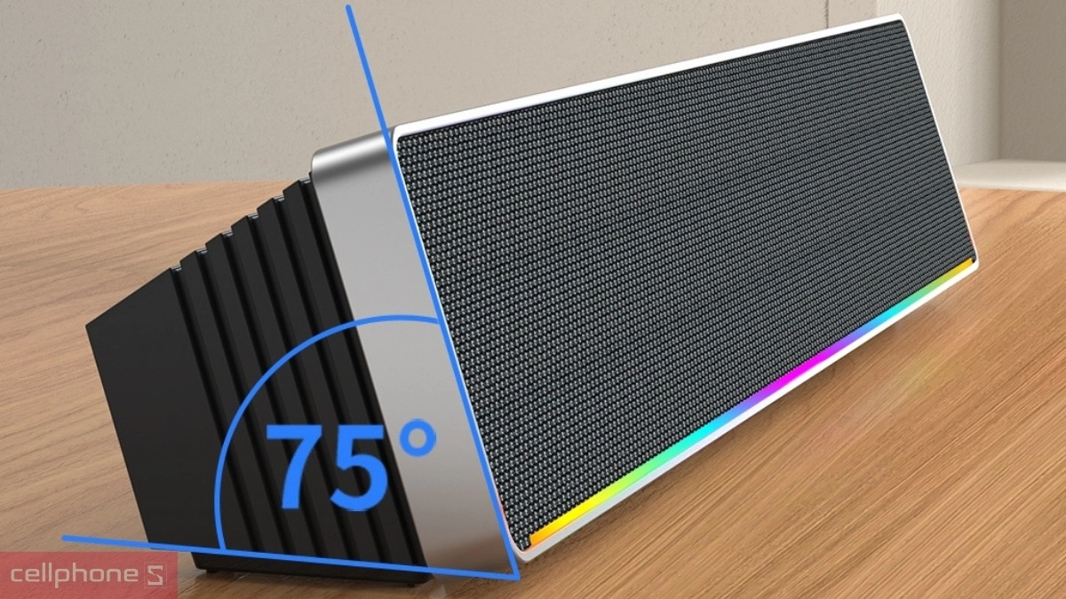 Thiết kế loa thanh Soundbar Bluetooth Robot RB680