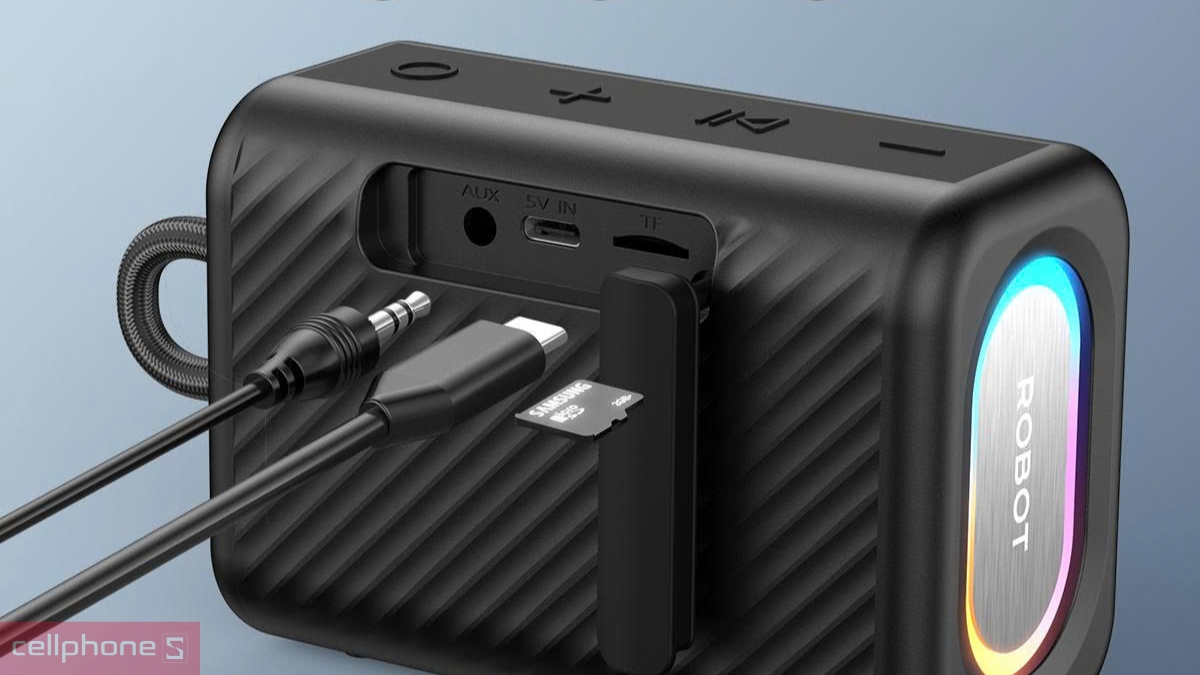 Pin loa Bluetooth mini Robot RB180