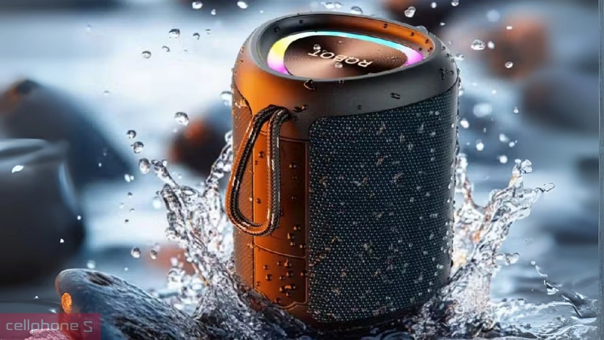 Khả năng kháng nước của loa Bluetooth Robot RB120S