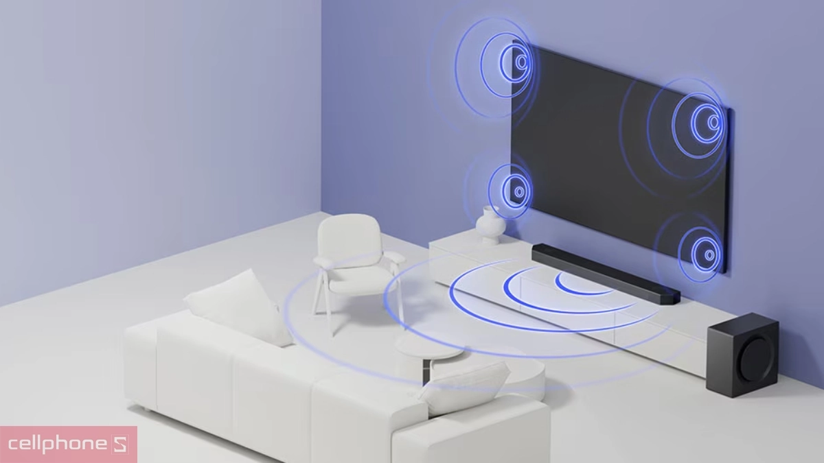 Chọn loa Samsung theo không gian