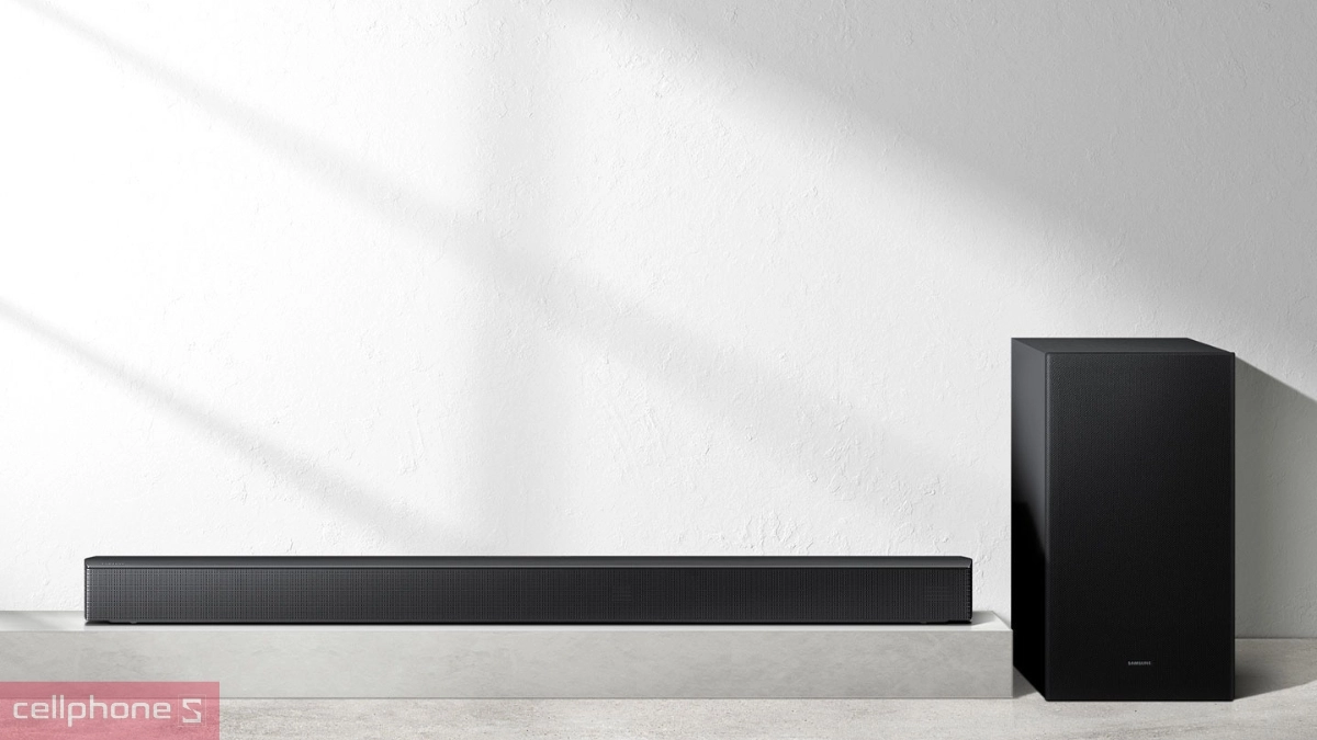 Thiết kế loa thanh Q-SOUNDBAR Samsung B650F