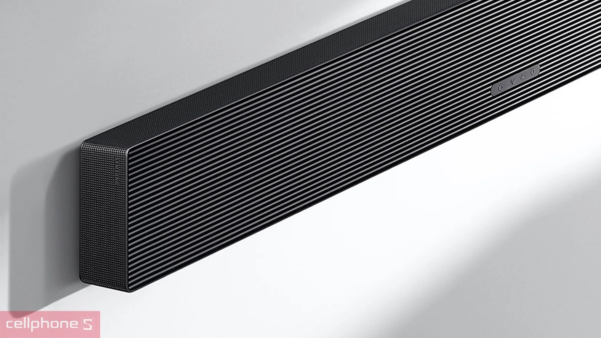 Thiết kế loa thanh Q-Soundbar Samsung QS700F