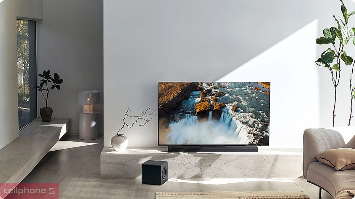 Thiết kế Q-Soundbar Samsung QS700F