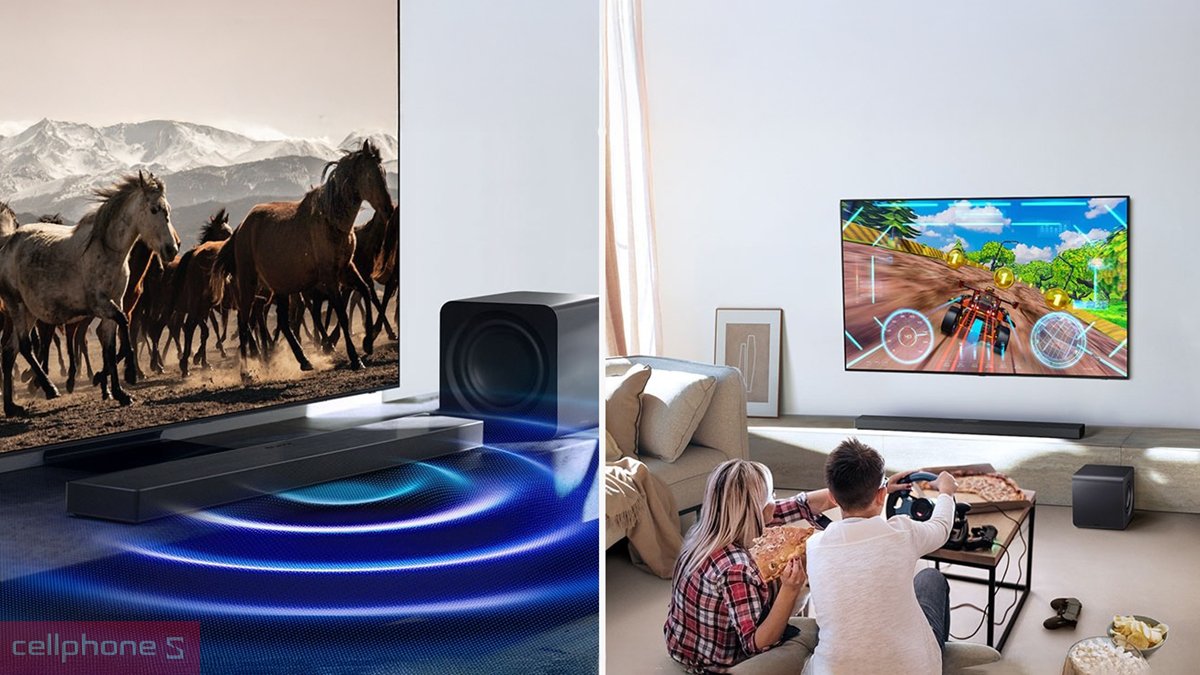 Công suất, công nghệ âm thanh của loa thanh Q-Soundbar Samsung QS700F