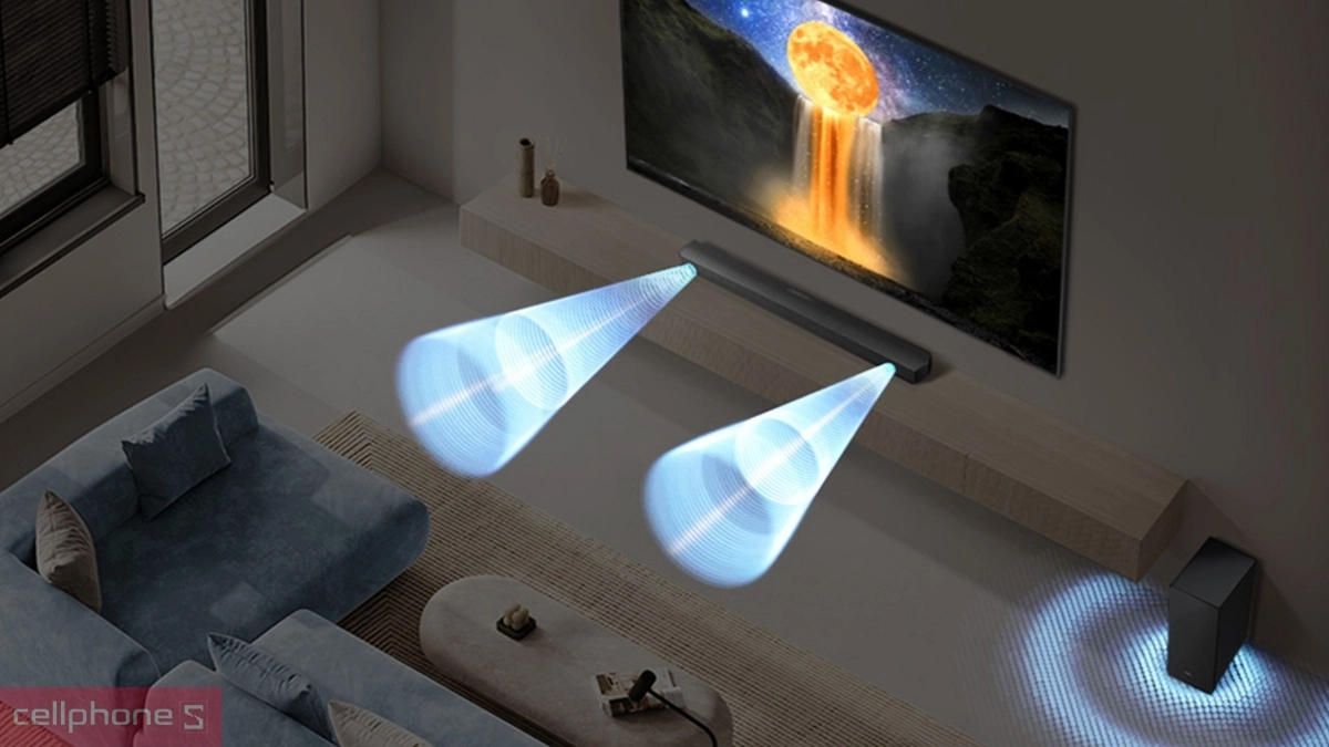 Ghép nối nhanh chóng trên Loa thanh Samsung HW-B450F/XV 300W