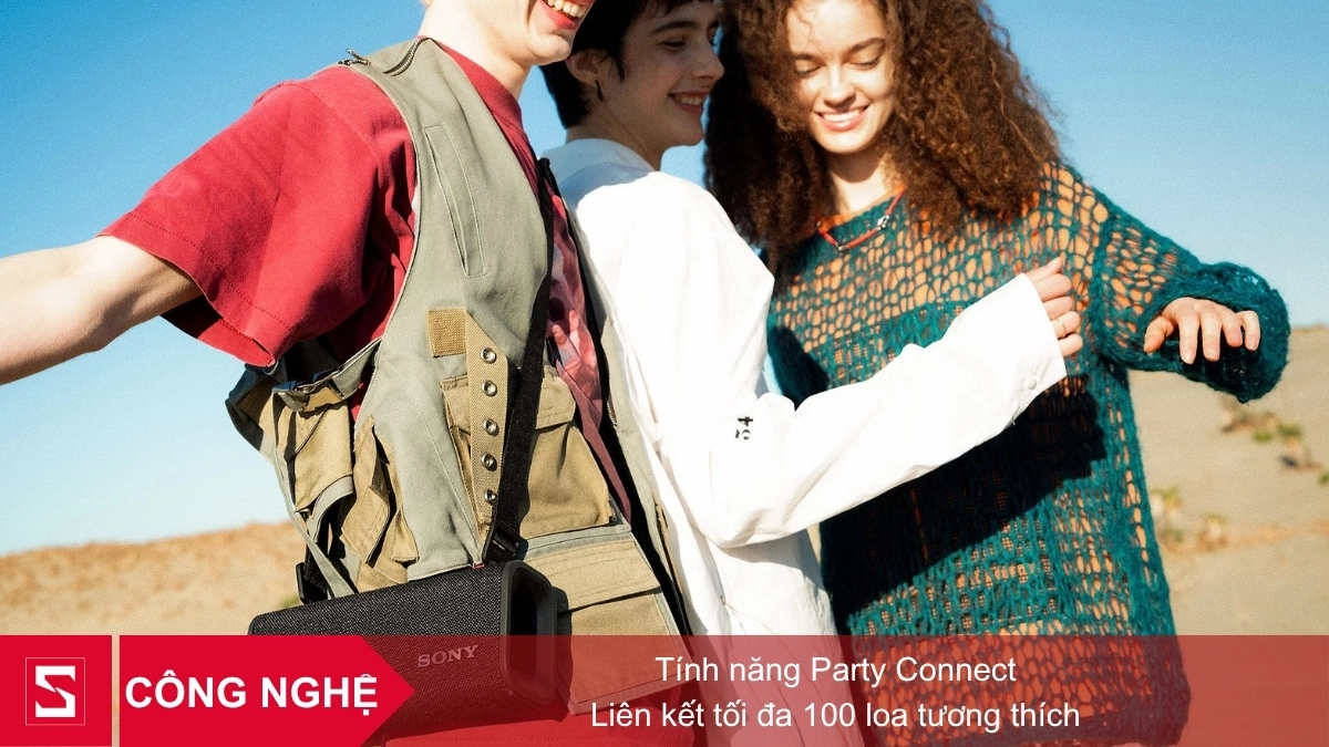 Khả năng ghép nối của loa Bluetooth Sony ULT Field 3