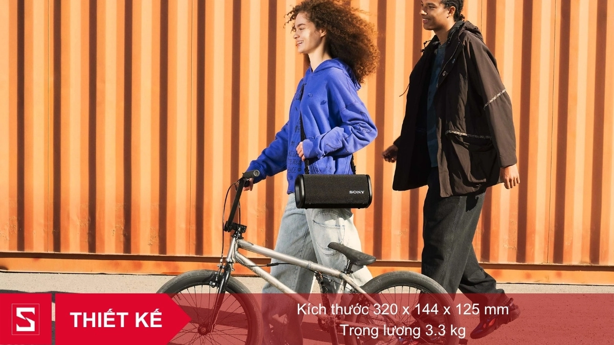 Thiết kế loa Bluetooth Sony ULT Field 5