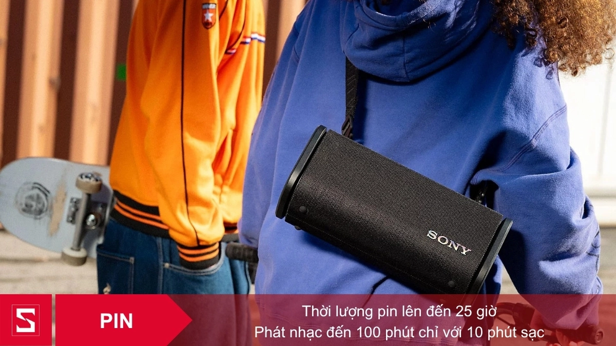 Thời lượng pin của loa Bluetooth Sony ULT Field 5