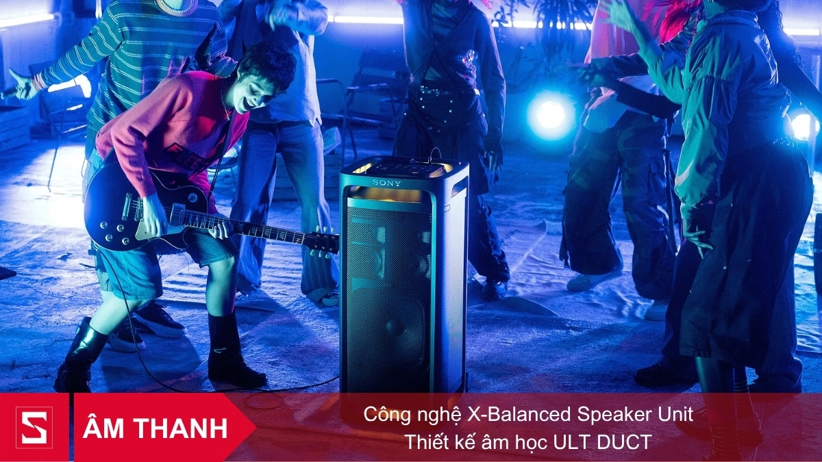 công nghệ X-Balanced Speaker Unit và thiết kế âm học ULT DUCT độc quyền