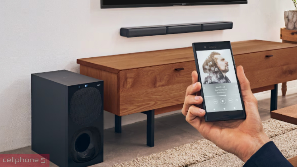 Chế độ âm thanh trên loa Soundbar Sony HT-S40R