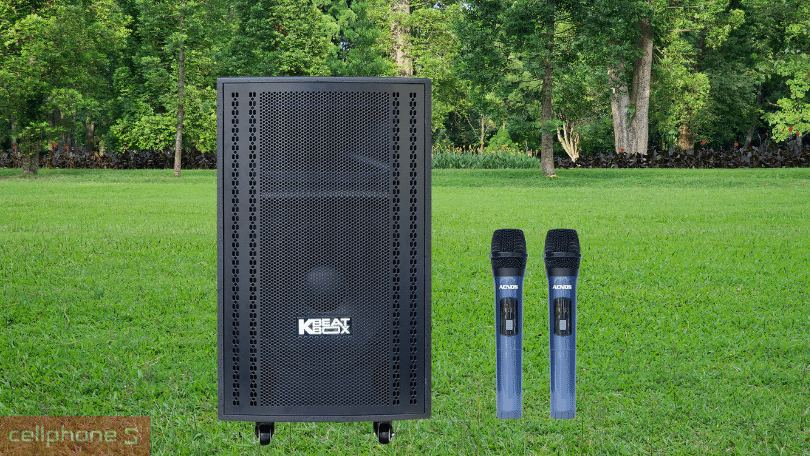 Dung lượng pin của loa kéo Karaoke ACNOS CB3050G