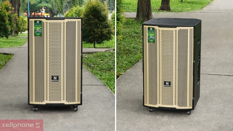 Thiết kế loa kéo Karaoke Nanomax S-5000