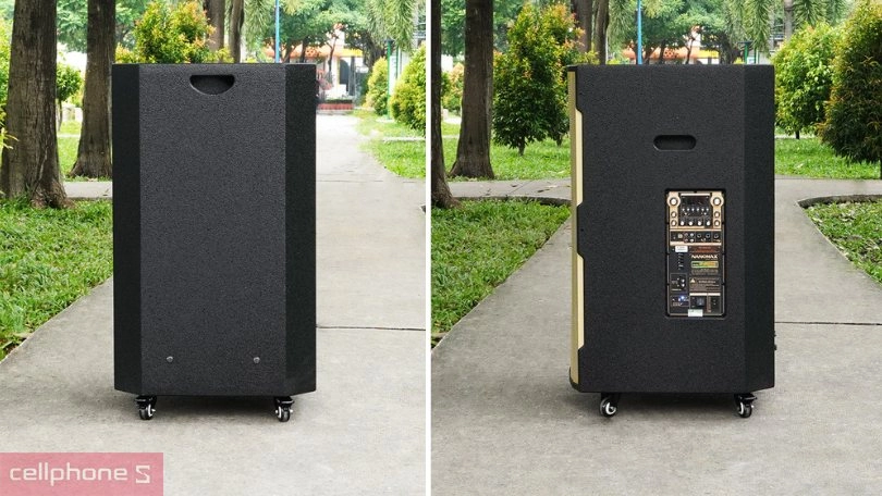 Khả năng kết nối và thời lượng pin của loa kéo Karaoke Nanomax S-5000