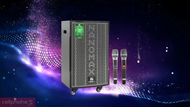 Thiết kế loa kéo Karaoke Nanomax S-820