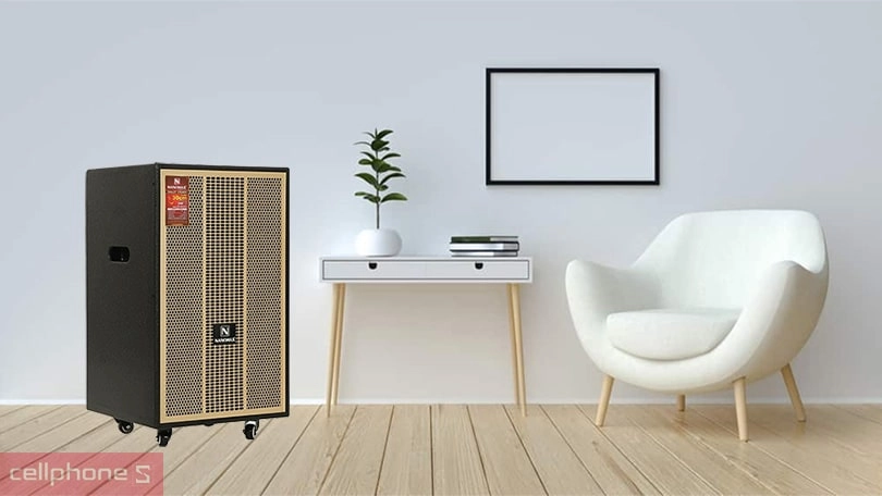 Thiết kế loa kéo Karaoke Nanomax S-900