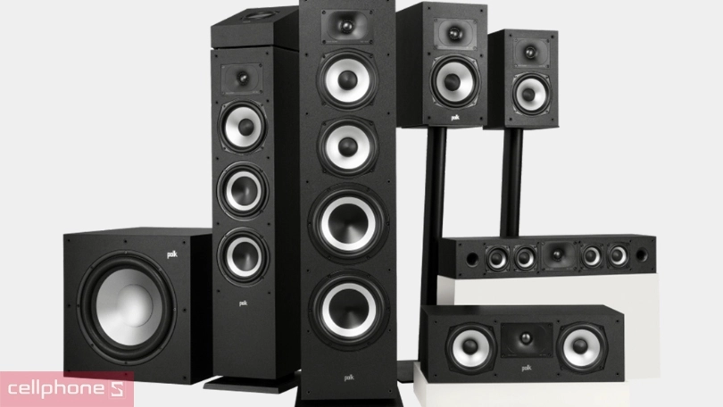 Khả năng kết nối của loa Polk Audio Monitor XTX35