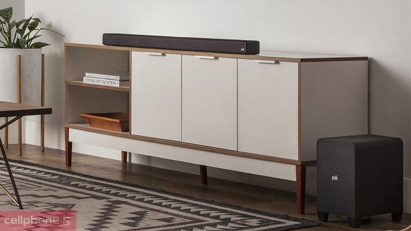 Thiết kế loa Soundbar Polk Signa S4