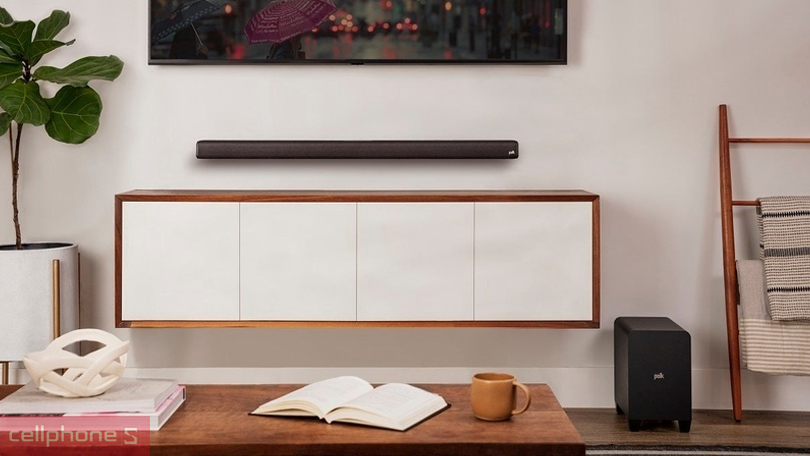 Khả năng kết nối của loa Soundbar Polk Signa S4