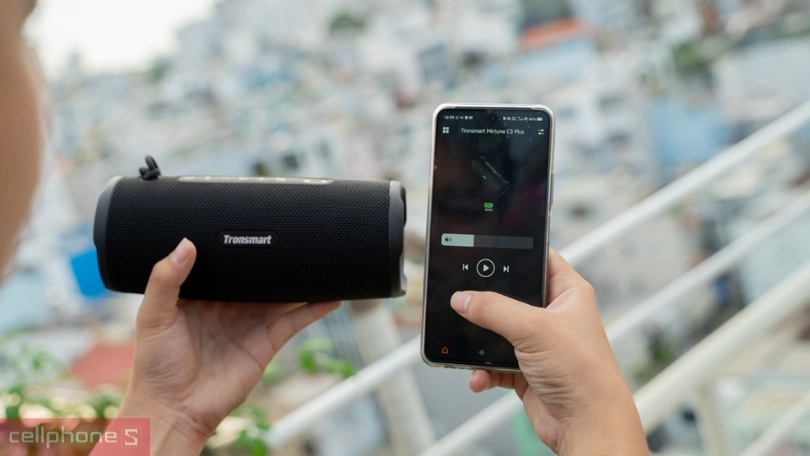 Khả năng ghép nối của loa Bluetooth Tronsmart Mirtune C3 Plus