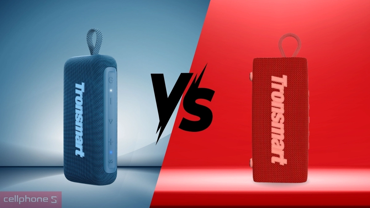 So sánh loa Bluetooth Tronsmart Trip 2 10W với loa Bluetooth Tronsmart Trip 10W chi tiết