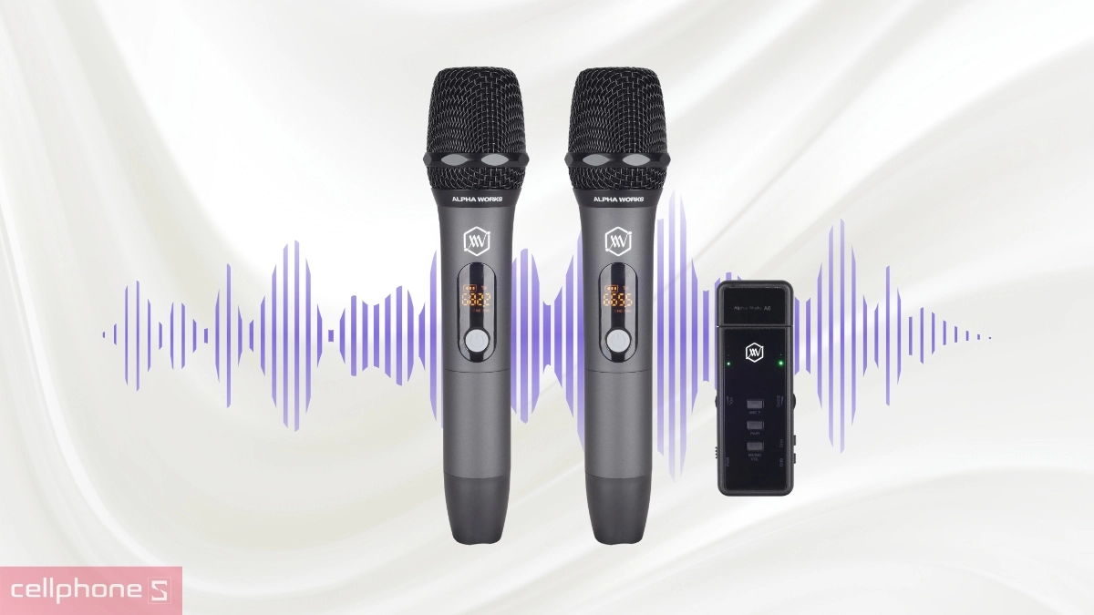 Dải tần micro không dây Alpha Works A6