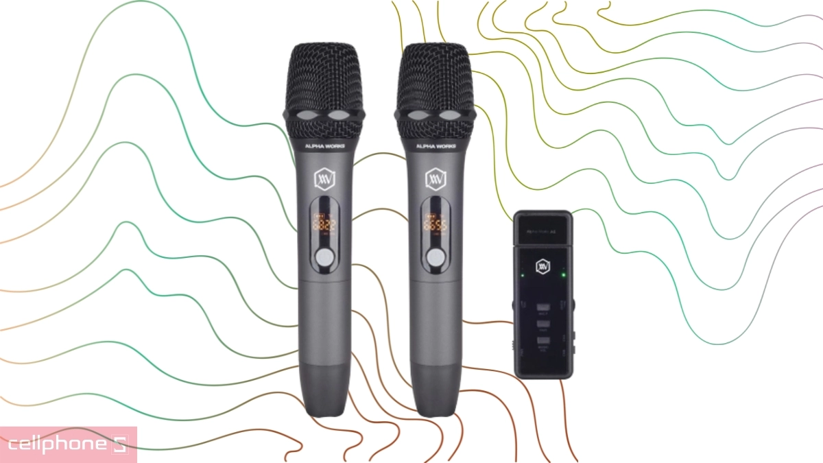 Kết nối micro không dây Alpha Works A6