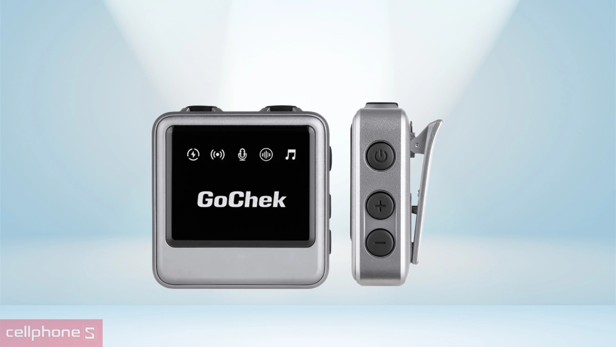 Công suất hoạt động Microphone thu âm không dây Gochek Ultra Plus B
