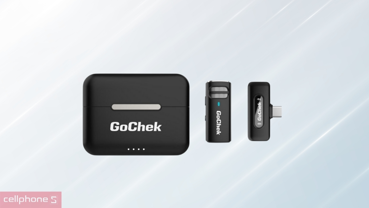 Lọc tiếng ồn Microphone thu âm không dây Gochek Ultra S23-S23C1 Type-C