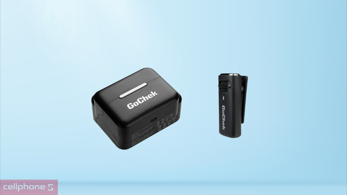 Thiết kế Microphone thu âm không dây Gochek Ultra S23-S23C1 Type-C