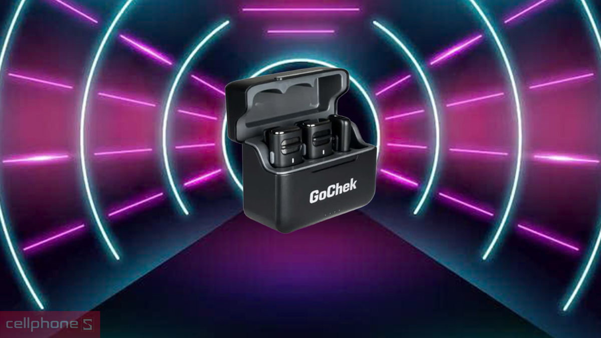 Công nghệ thu âm AIT Microphone thu âm không dây Gocheck Ultra S23 S23D2 Lightning