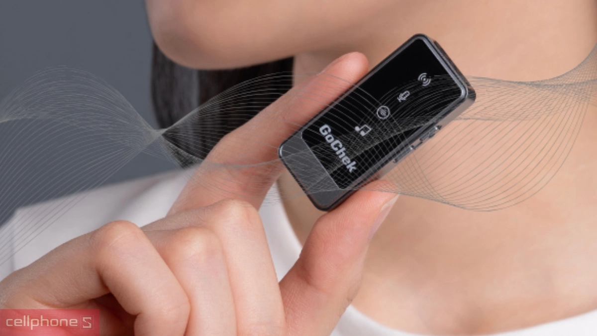 Dung lượng pin Microphone thu âm không dây Gochek Ultra S24 S2402