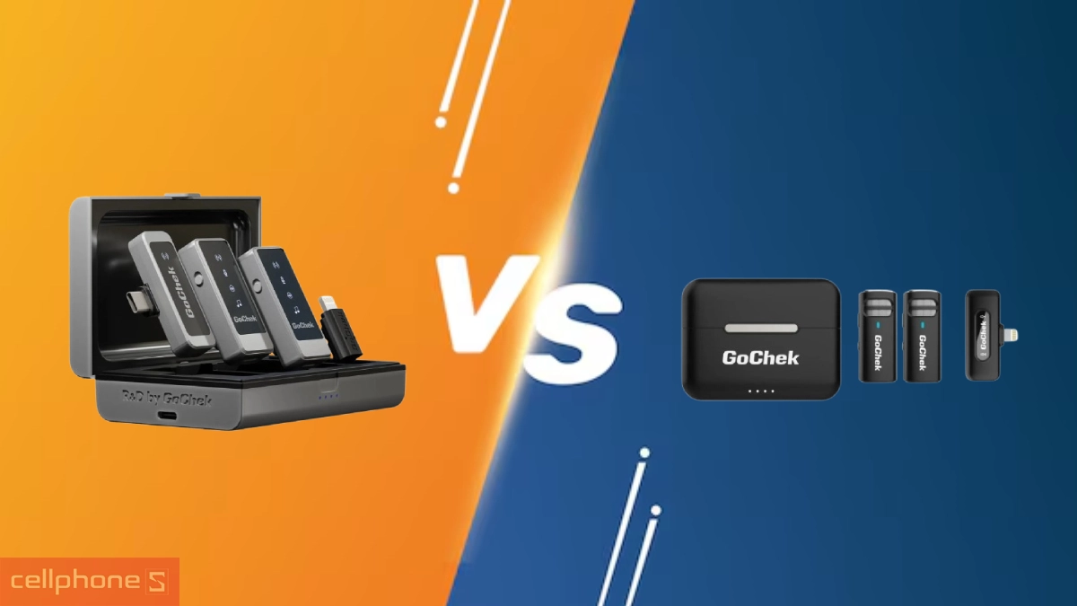 So sánh microphone thu âm không dây GoChek Ultra S24 - S2403