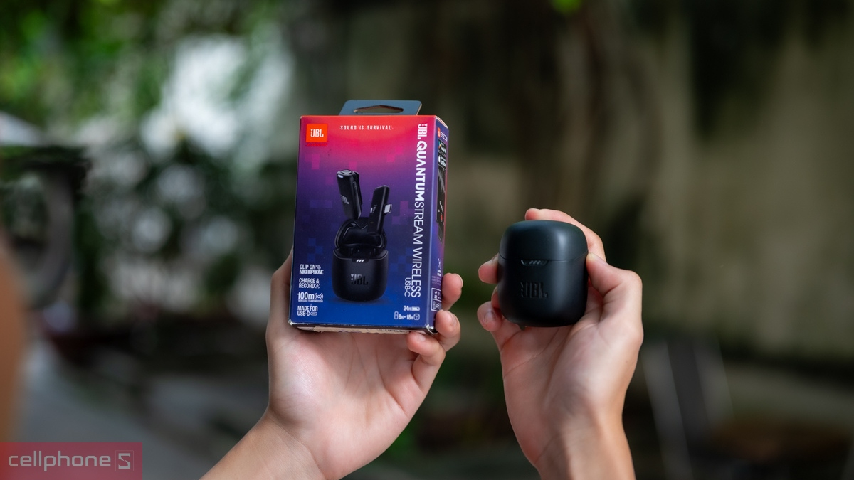 Trọng lượng microphone thu âm JBL USB-C (TX+RX)