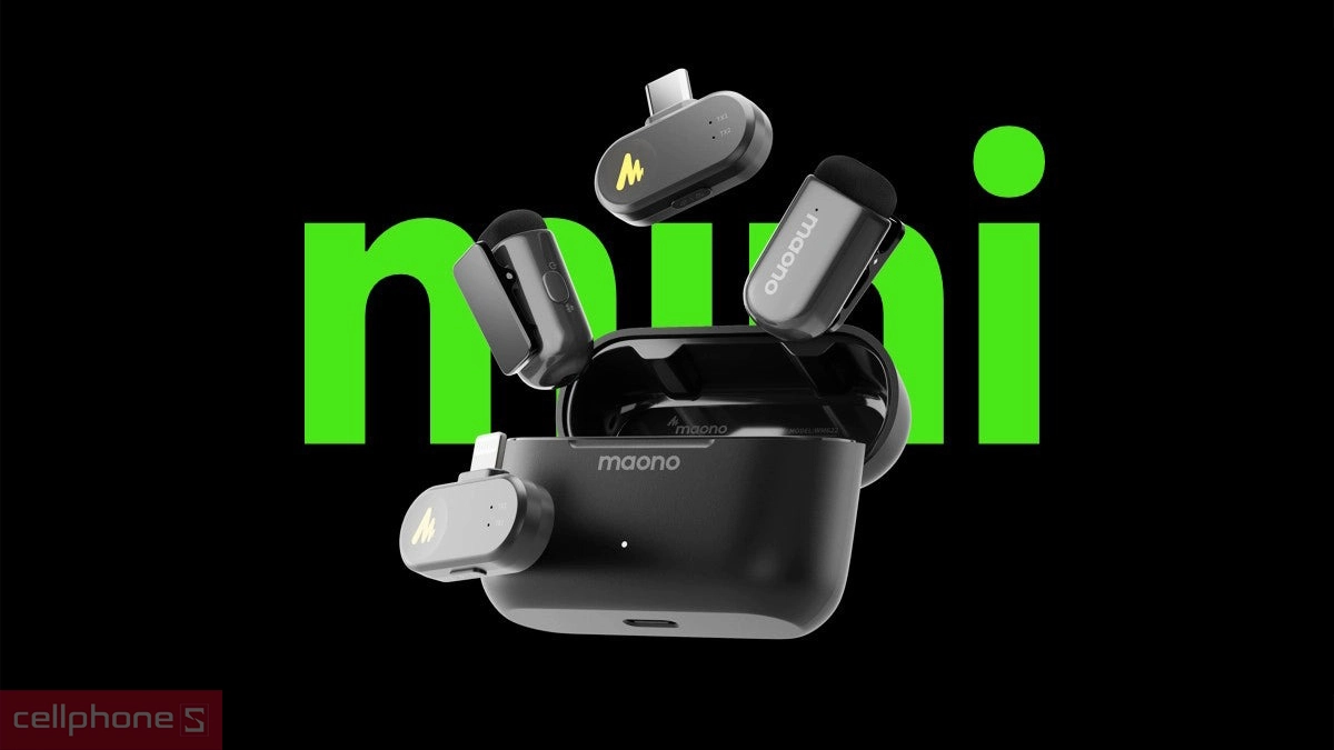 Tính năng khử ồn Microphone thu âm không dây Maono WM622 PC2 (Type-C)