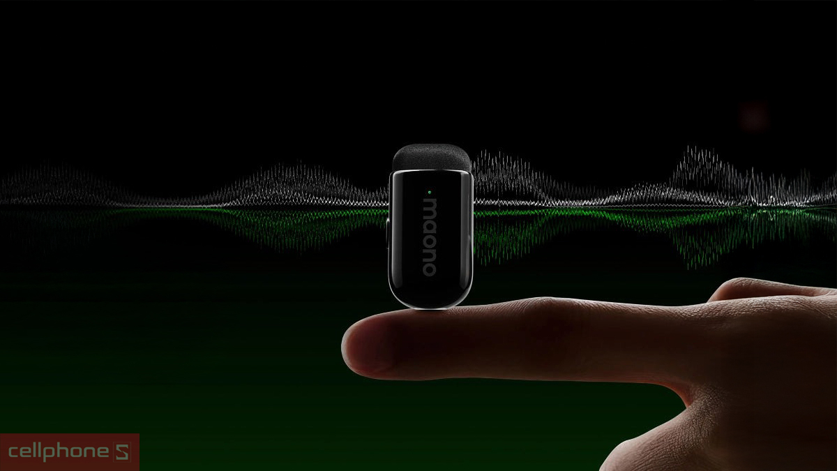 Chất lượng thu âm Microphone thu âm không dây Maono WM622 PC2 (Type-C)