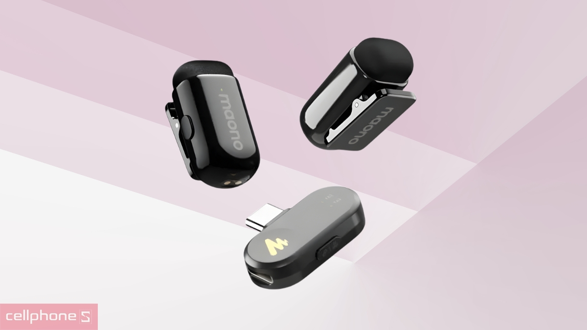 Phạm vi kết nối Microphone thu âm không dây Maono WM622 PC2 (Type-C)