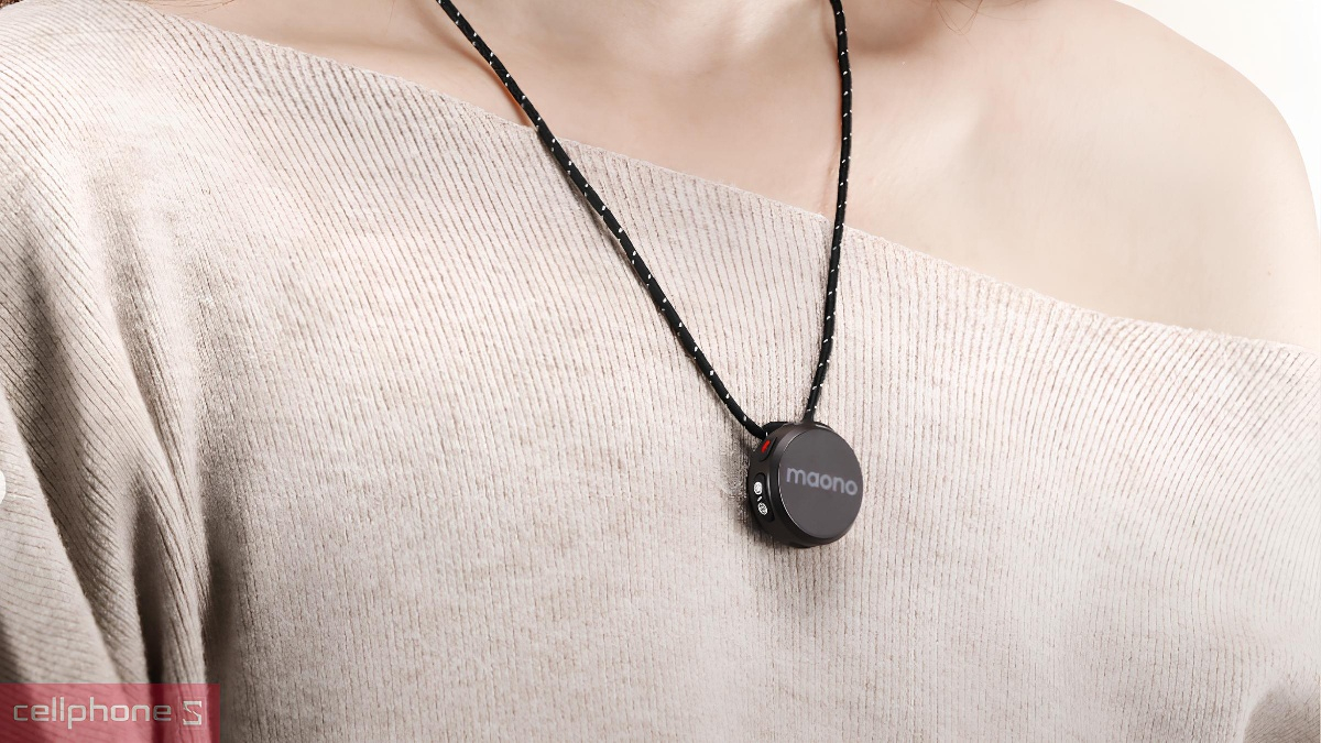 Khả năng khử ồn thông minh của microphone thu âm không dây Maono WM650 PA3 (Full Combo)