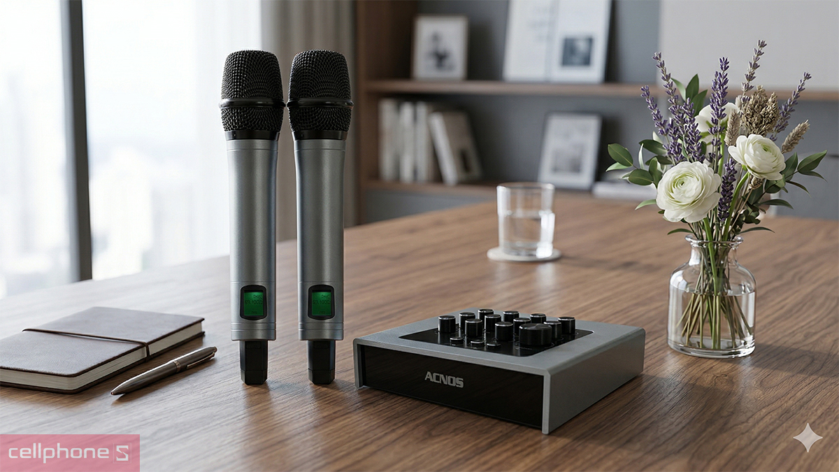 Micro không dây Acnos Mi30U PRO