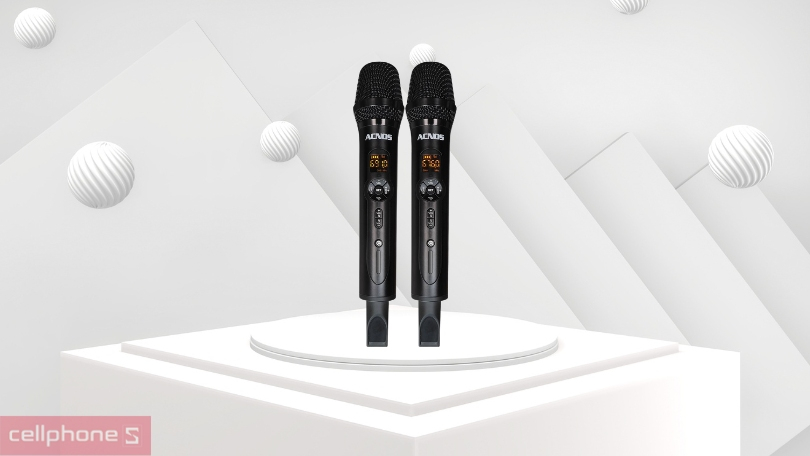 Thiết kế microphone không dây Acnos MI30E
