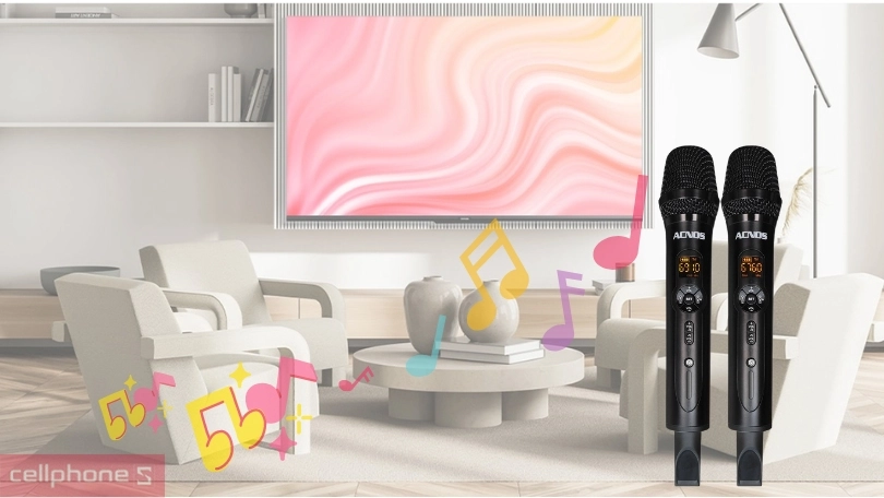 Pin microphone không dây Acnos MI30E