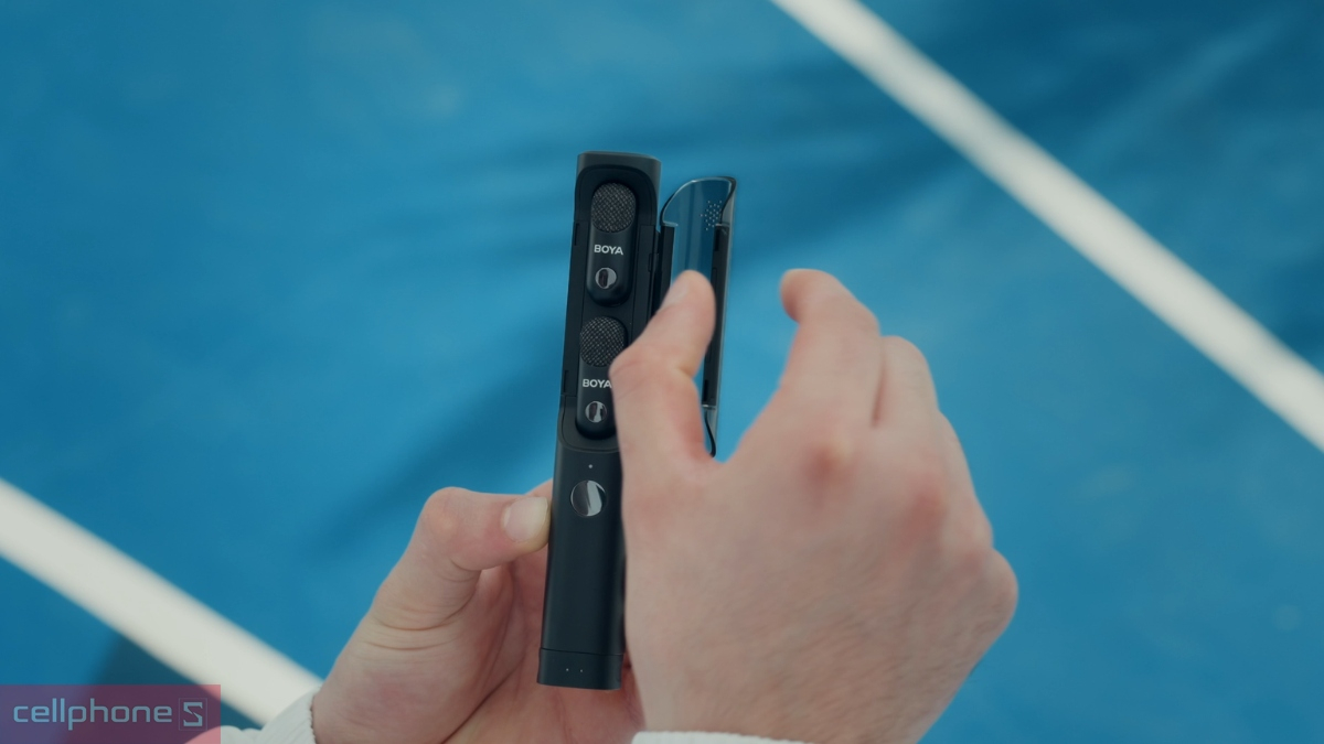 Phạm vi mic không dây Boya Magic 2TX 1RX