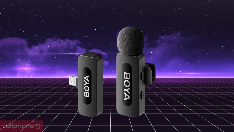 Tính năng microphone không dây Boya BY-V1