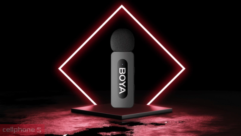 Pin microphone không dây Boya BY-V1