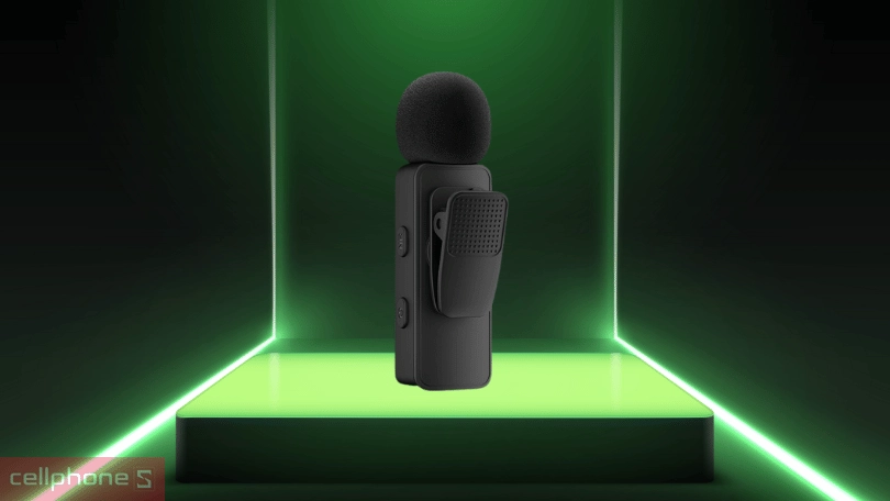 Thiết kế microphone không dây Boya BY-V1