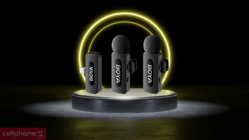 Pin microphone không dây BOYA BY-V2