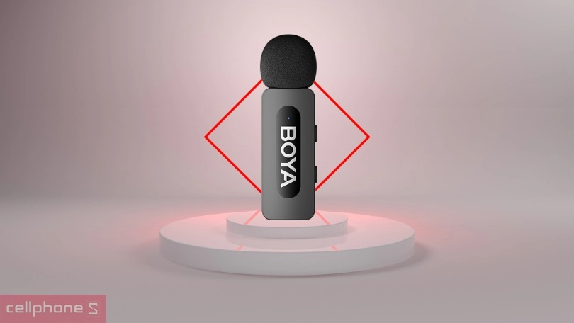 Tần số microphone không dây Boya BY-V20