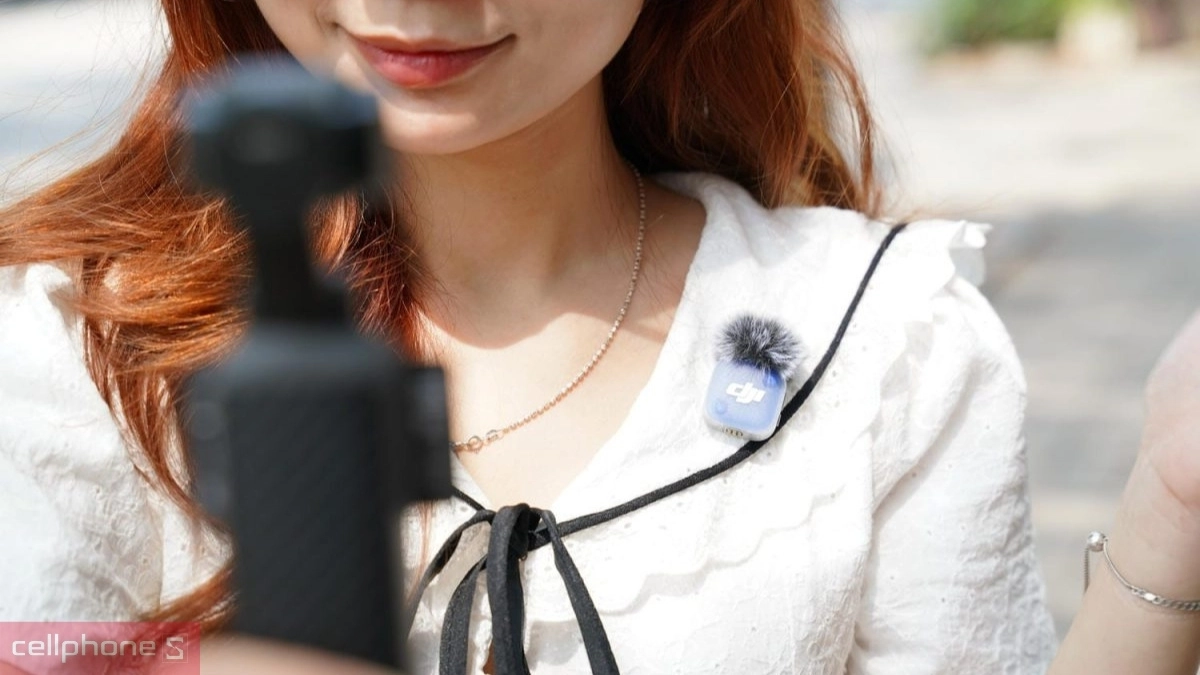 Khử ồn hiệu quả trên Microphone điện thoại DJI Mic Mini 2 (2 TX + 1 RX)