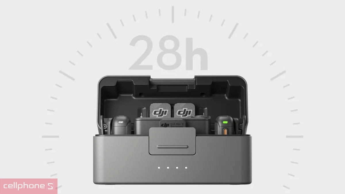 Pin microphone không dây DJI 3 TX+RX 1 mic 