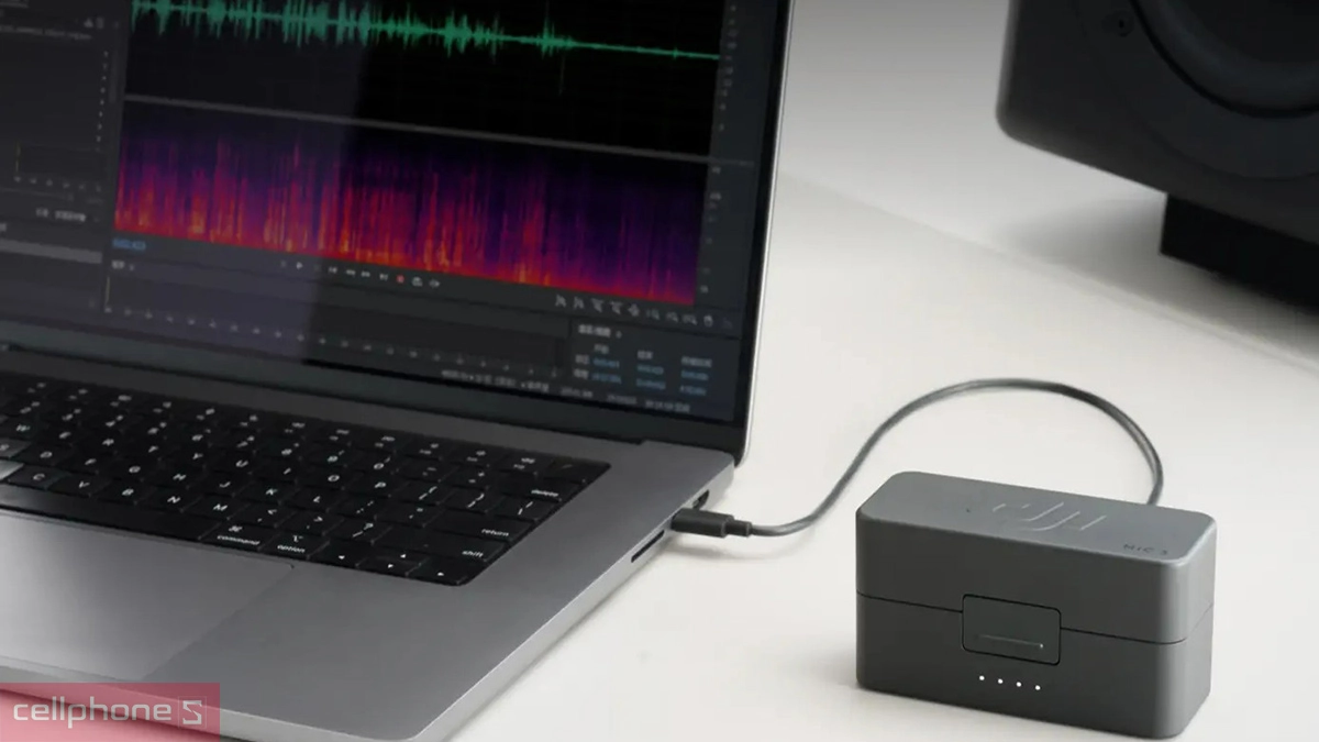 Thiết kế và chất lượng thu âm của microphone không dây DJI 3 TX+RX 1 mic