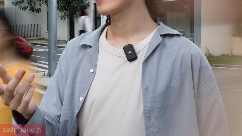 Khả năng lọc tiếng ồn của microphone không dây DJI 3 (TX+TX+RX) 2 Mic